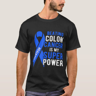 Camiseta Sobreviviente de conciencia sobre el cáncer de col