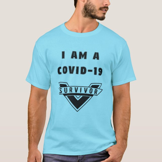 Camiseta Sobreviviente de Covid 19 (Anverso)