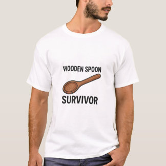 Camiseta Sobreviviente de Cuchara de Madera