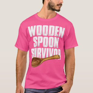 Camiseta Sobreviviente de cuchara de madera2