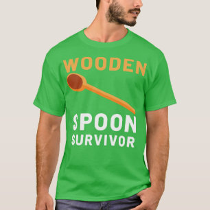 Camiseta Sobreviviente de Cuchara de Madera 14