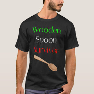 Camiseta Sobreviviente de cuchara de madera Italiana
