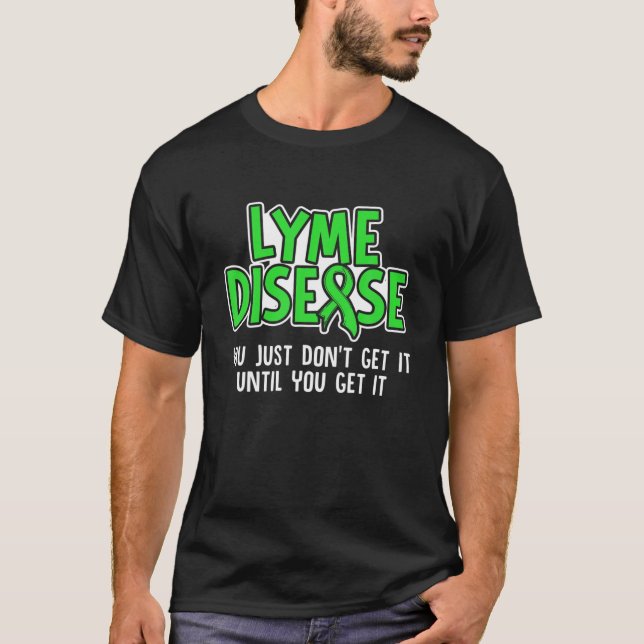 Camiseta Sobreviviente de enfermedad de Lyme Infección Conc (Anverso)