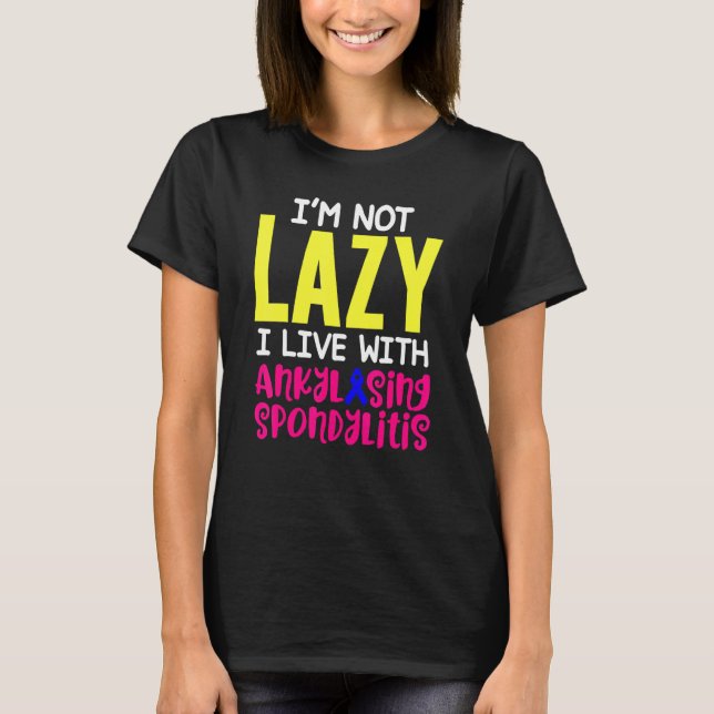Camiseta Sobreviviente de Espondilitis Anquilosante Héroe G (Anverso)