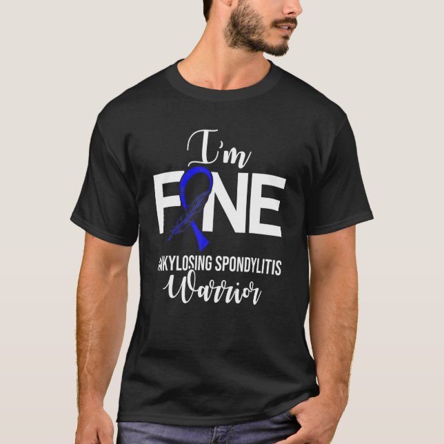 Camiseta Sobreviviente de Espondilitis Anquilosante Héroe G (Anverso)