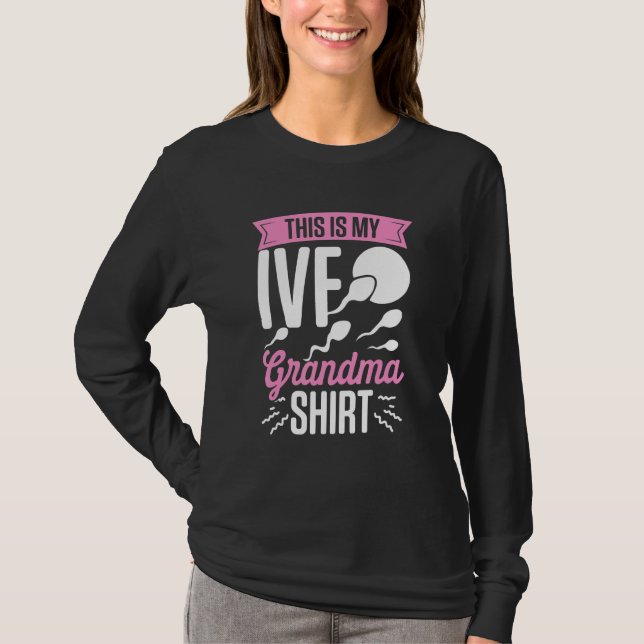 Camiseta sobreviviente de FIV Warrior Abuela Transferir Div (Anverso)