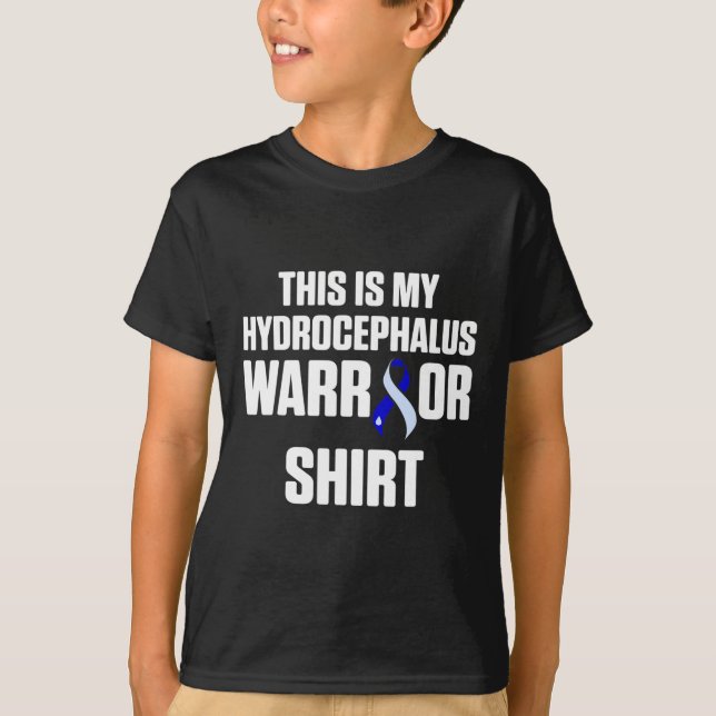 Camiseta Sobreviviente de Hydrocephalus Este Guerrero De La (Anverso)