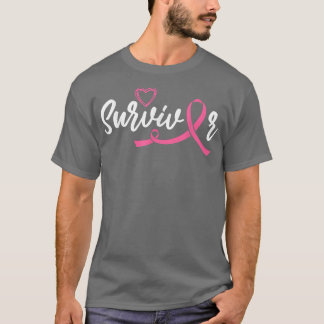 Camiseta Sobreviviente de la conciencia sobre el cáncer de 