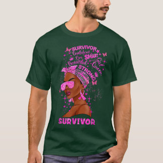 Camiseta Sobreviviente de la conciencia sobre el cáncer de