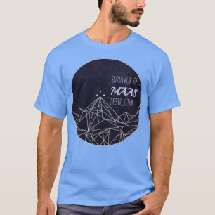 Camiseta Sobreviviente de la destrucción de Maas