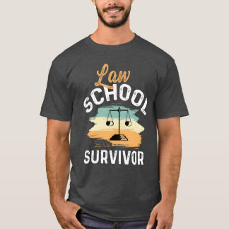 Camiseta Sobreviviente de la Facultad de Derecho Regalo par