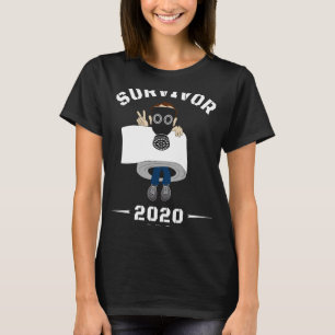 Camiseta Sobreviviente De La Gran Escasez De Papel Higiénic