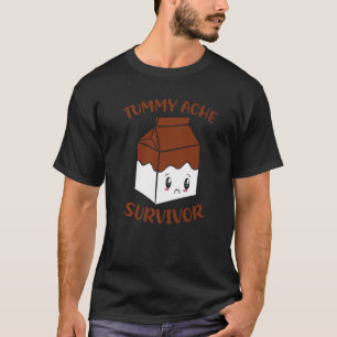 Camiseta Sobreviviente de la mezquina Ache Chocolate Leche
