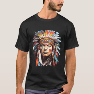 Camiseta Sobreviviente de la naturaleza indígena indígena e