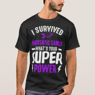Camiseta Sobreviviente de la prevención de cáncer de páncre