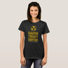 Camiseta Sobreviviente de la radioterapia