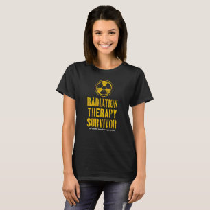 Camiseta Sobreviviente de la radioterapia