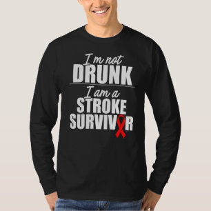 Camiseta Sobreviviente de la toma de conciencia de Stroke s