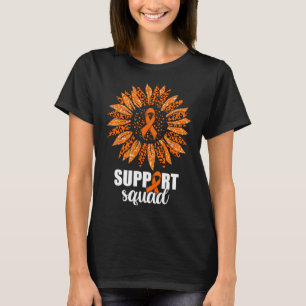 Camiseta Sobreviviente de leucemia Apoyar a Escuadrón de la