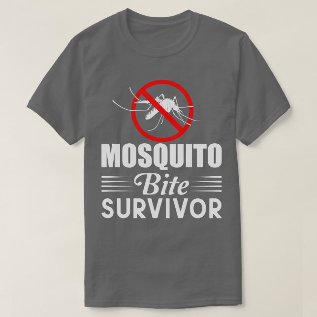 Camiseta Sobreviviente de mosquito 1 (Diseño del anverso)