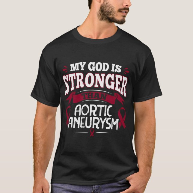 Camiseta Sobreviviente de neuralismo aórtico Cinta de conci (Anverso)