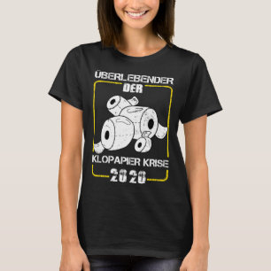 Camiseta Sobreviviente de papel higiénico Crisis 2020 Papel