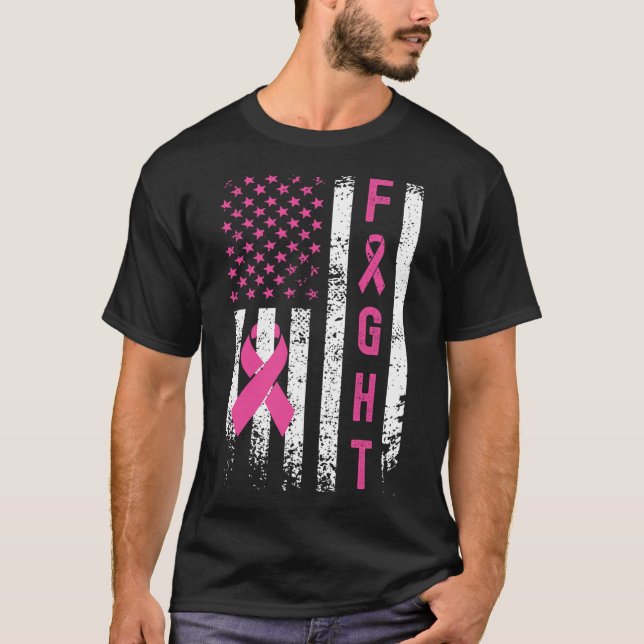 Camiseta Sobreviviente de pecho Bandera Americana Awaren po (Anverso)
