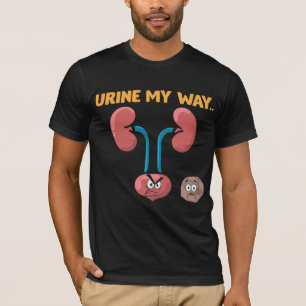 Camiseta Sobreviviente de Piedra Riñón o curiosa Cirugía