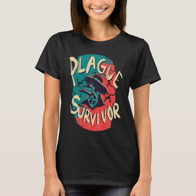 Camiseta Sobreviviente de plaga (Anverso)