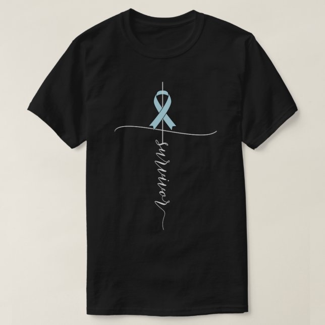 Camiseta Sobreviviente de prevención de cáncer de próstata  (Diseño del anverso)