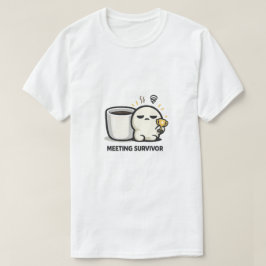 Camiseta Sobreviviente de Reunión - Oficina de Personaje Ca