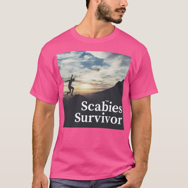 Camiseta Sobreviviente de Scabies (Anverso)