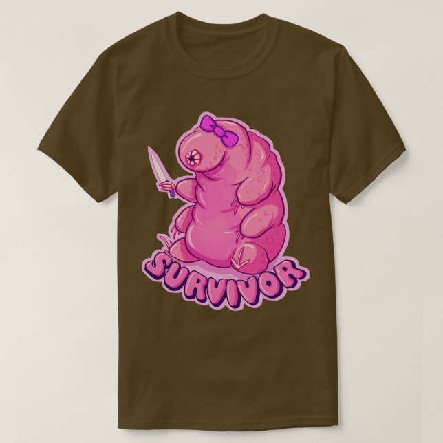 Camiseta Sobreviviente de Tardigrado (Diseño del anverso)