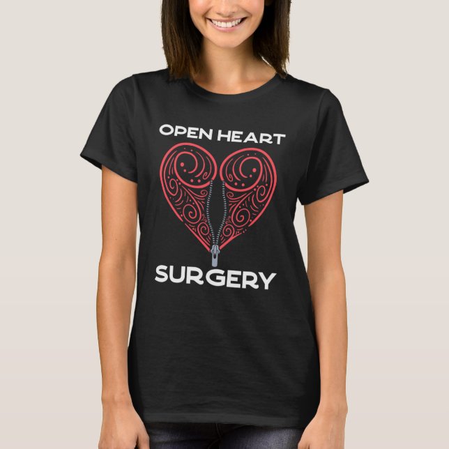 Camiseta Sobreviviente de trasplante de cirugía de corazón  (Anverso)
