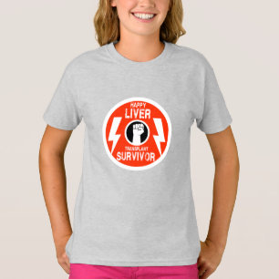 Camiseta Sobreviviente de trasplante de hígado