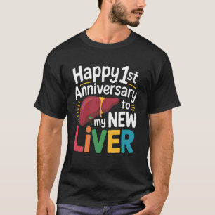Camiseta Sobreviviente de trasplante de hígado 2do aniversa