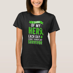 Camiseta Sobreviviente de trasplante de riñón receptor de r
