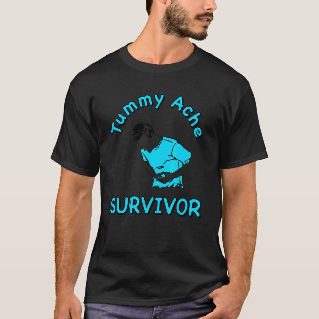 Camiseta Sobreviviente de Tummy Ache (Anverso)