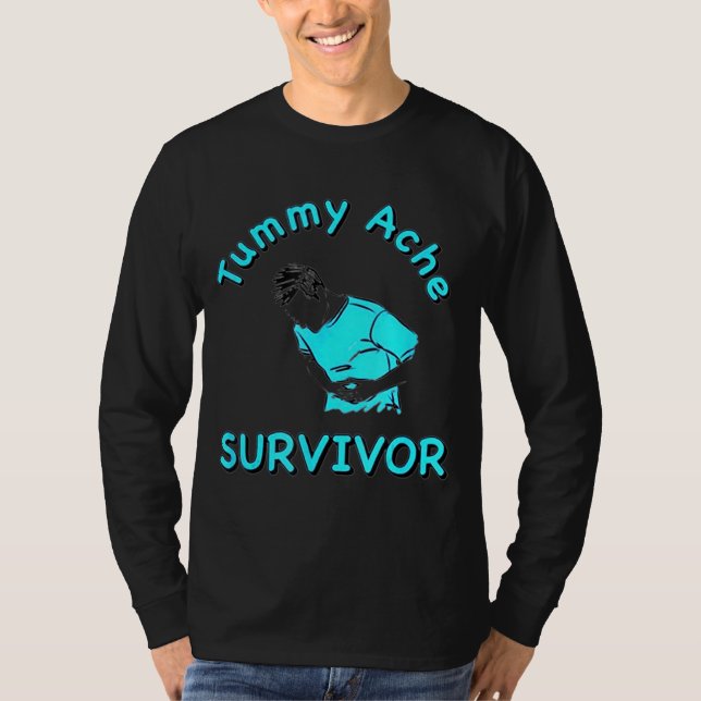 Camiseta Sobreviviente de Tummy Ache (Anverso)