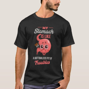 Camiseta Sobreviviente De Tummy Ache Tiene Conciencia Stoma