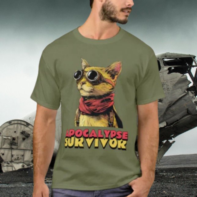 Camiseta Sobreviviente del apocalipsis (Subido por el creador)