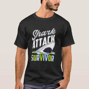 Camiseta Sobreviviente del ataque al tiburón T Shirt