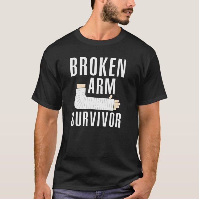 Camiseta Sobreviviente del brazo roto 2 (Anverso)