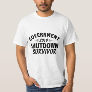 Camiseta Sobreviviente del cierre del gobierno