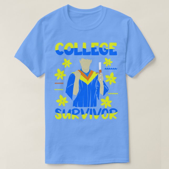 Camiseta Sobreviviente del Colegio (Diseño del anverso)