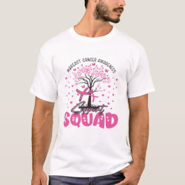 Camiseta Sobreviviente del escuadrón de apoyo al cáncer de 