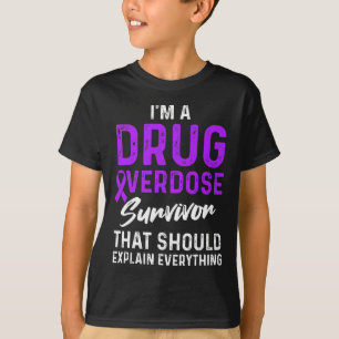 Camiseta Sobreviviente del Guerrero de la sobredosis de dro