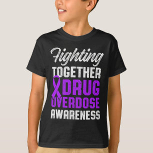 Camiseta Sobreviviente del guerrero de la sobredosis de dro