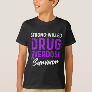 Camiseta Sobreviviente del Guerrero de la sobredosis de dro