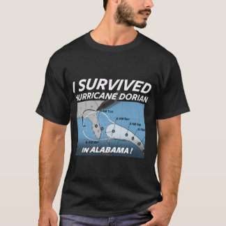 Camiseta Sobreviviente del huracán Dorian Alabama
